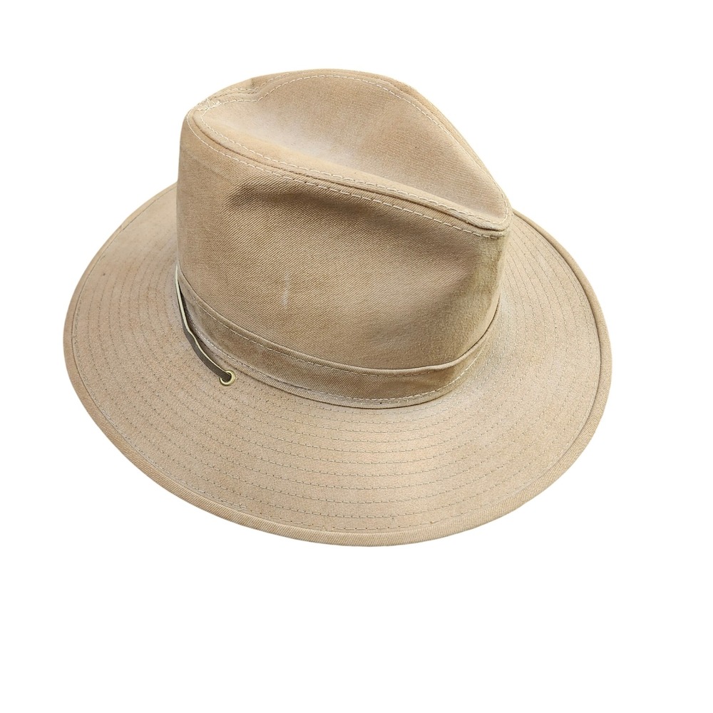 Henschel Assie Walker Bush Fedora Hat Wide‎ Brim Sarfari Unisex Ventilation  LG